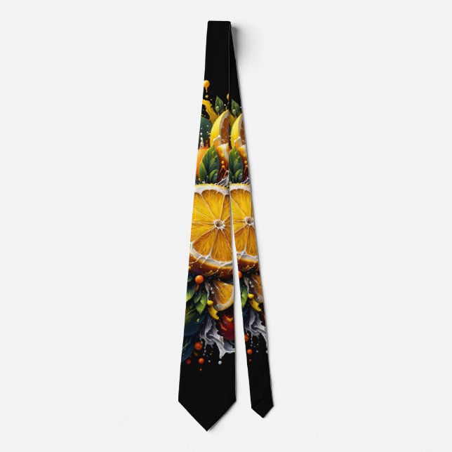 Citrus Explosion Neck Tie (Front)