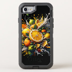Citrus Explosion OtterBox Defender iPhone SE/8/7 Case