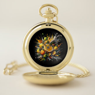 Citrus Explosion Pocket Watch