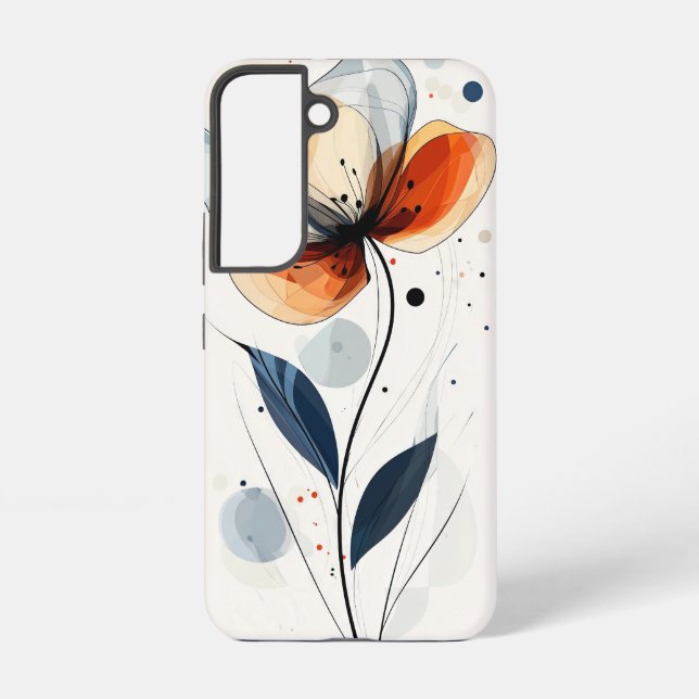 Citrus Fern Delicate Samsung Galaxy Case (Back)