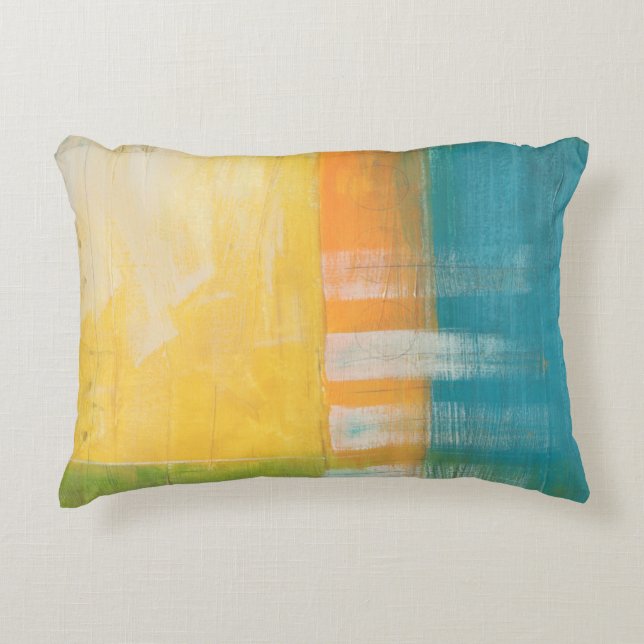 Citrus Fields I Accent Pillow (Front)