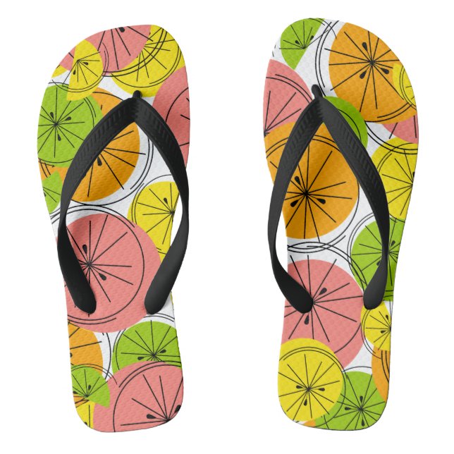 Citrus Flip Flops (Footbed)