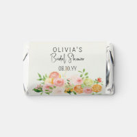 Citrus Floral Bridal Shower Shower Favor Box
