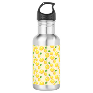 Citrus Fruit Design Stainless Steel Water Bottle