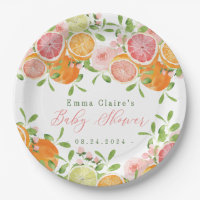 Citrus Fruit & Flowers Baby Shower