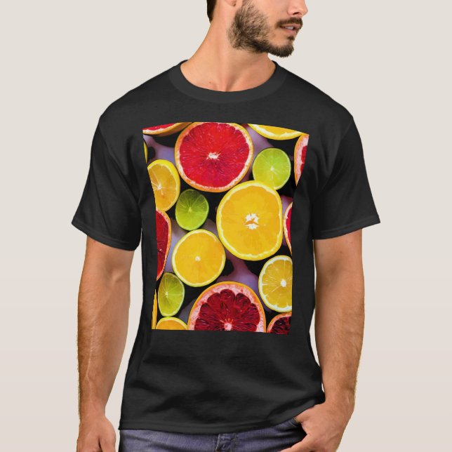 Citrus fruit Graphic T-Shirt (Front)