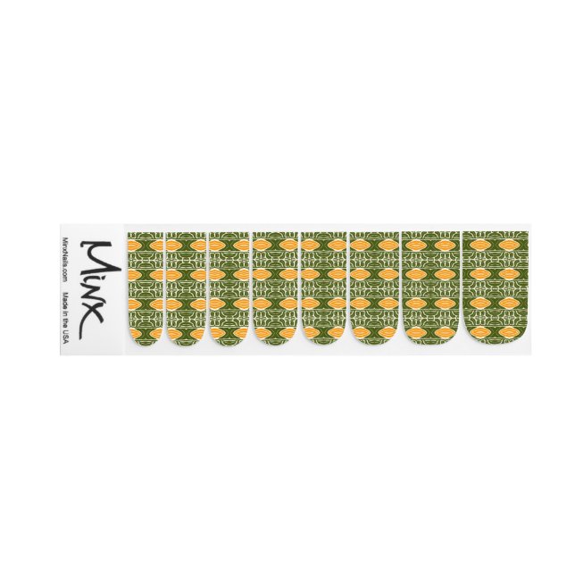 Citrus Fruit Nail Decals (Left Hand)