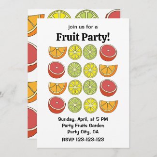 Citrus Fruit Party 