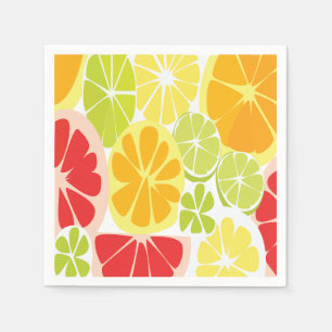 Citrus Fruit Party Napkins