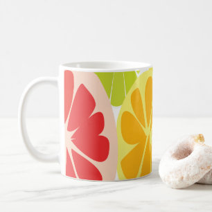 Citrus Fruit Pattern Coffee Mug