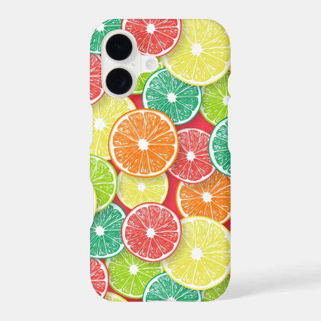 Citrus fruit slices pop art 2 Case-Mate iPhone case (Back)