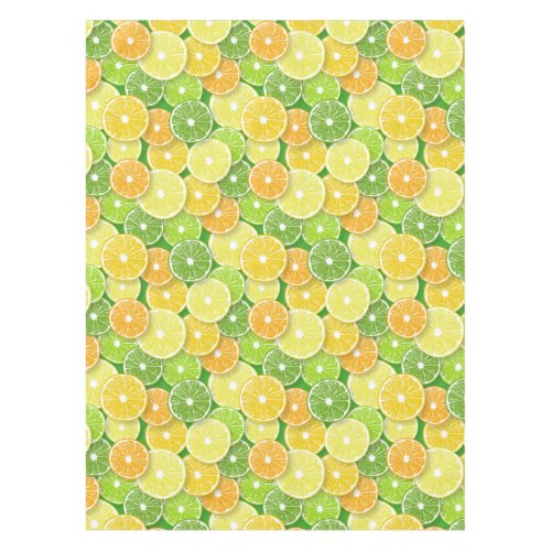 Citrus fruit slices pop art 3 tablecloth