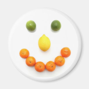 Citrus Fruit Smile Magnet