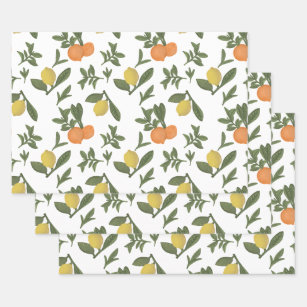 Orange Slices Wrapping Paper For, Tropical Fun Wrapping Paper, Caribbean  Gift Wrap, Decopatch Paper, Luxury Wrapping Paper, Wrapping Forfrui 