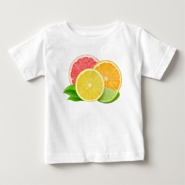 Citrus fruits baby T-Shirt (Front)