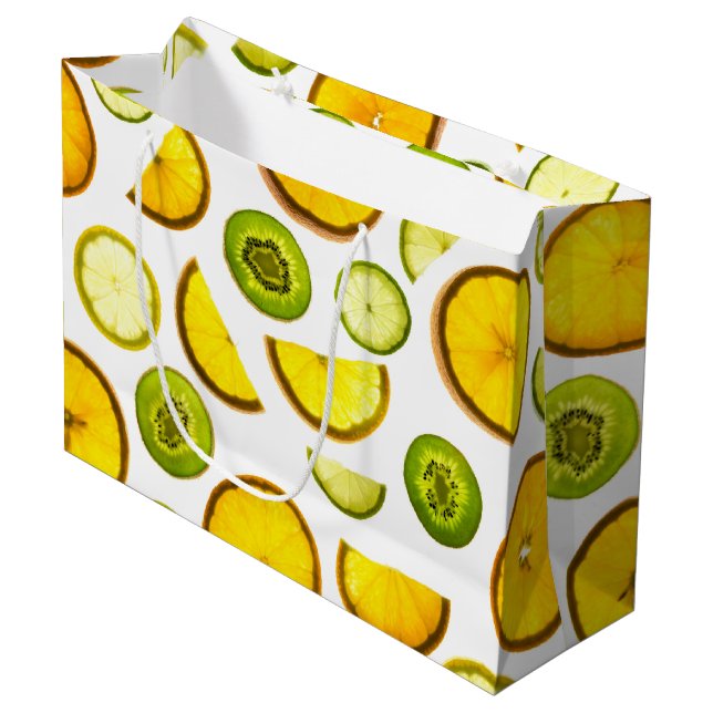 Citrus Fruits Gift Bag (Front Angled)