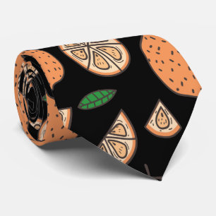 Citrus Fruits Neck Tie