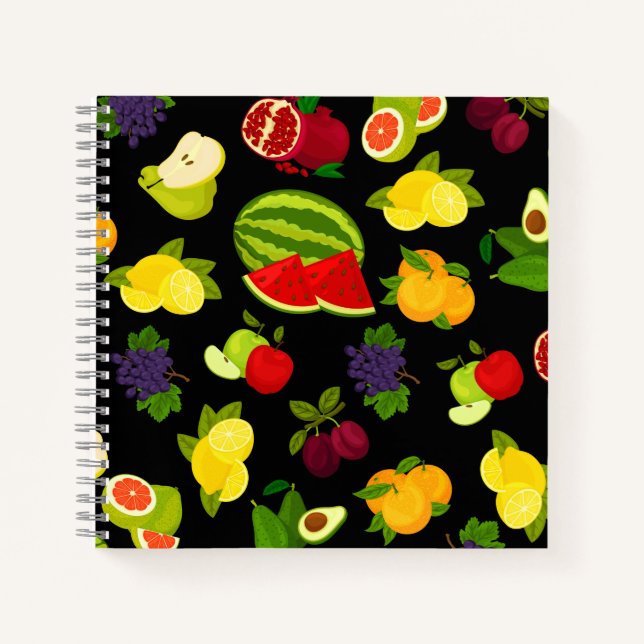 Citrus  Fruits Notebook (Front)