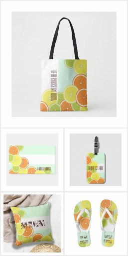 Citrus Fruits Room Decor | Kitchen | Office Gifts