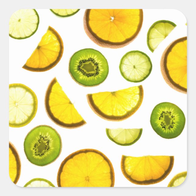 Citrus Fruits Sticker (Front)