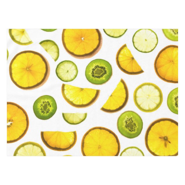 Citrus Fruits Tablecloth (Front (Horizontal))