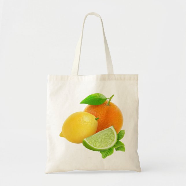 Citrus fruits tote bag (Front)