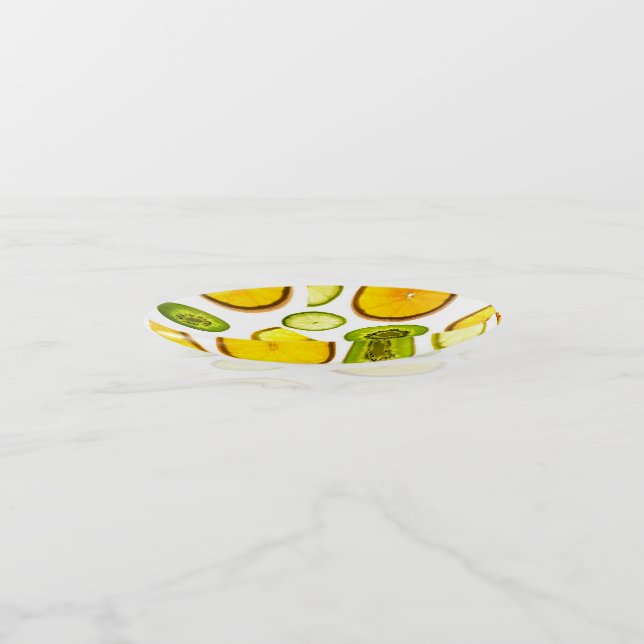 Citrus Fruits Trinket Tray (Angled)