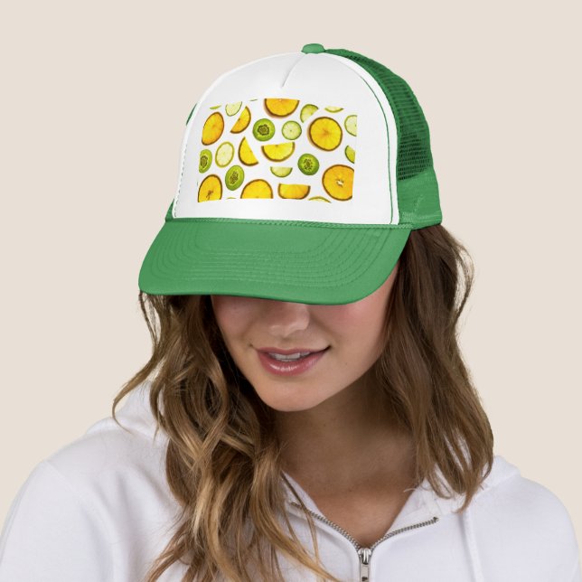 Citrus Fruits Trucker Hat (In Situ)