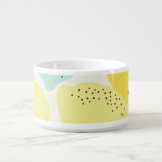 Citrus fruits, vibrant seamless pattern. bowl