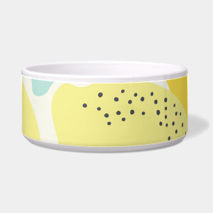 Citrus fruits, vibrant seamless pattern. bowl
