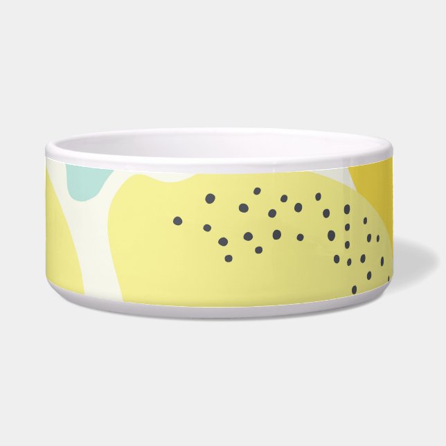 Citrus fruits, vibrant seamless pattern. bowl (Front)