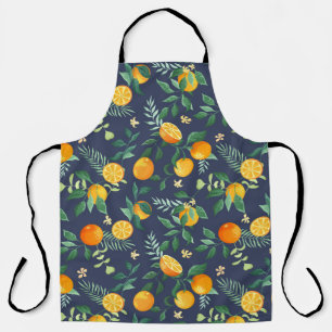 Citrus Fusion: Oranges with Tropical Flair Apron
