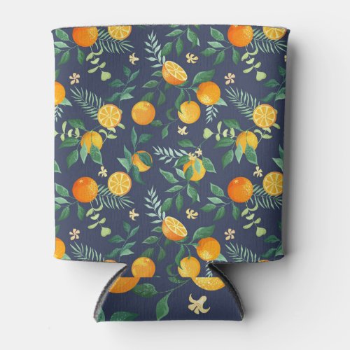 Citrus Fusion Oranges with Tropical Flair Can Cooler