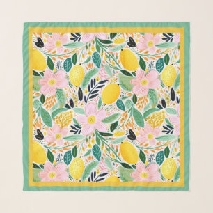Citrus Garden Silky Scarf