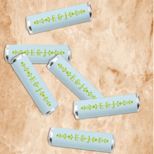 Citrus Green & Coastal Blue Wedding Breath Savers® Mints