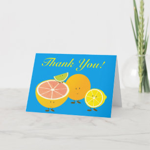 Citrus group thank you card