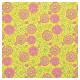 Citrus Grove Fruit (Grapefruit Lemon Lime Orange) Fabric
