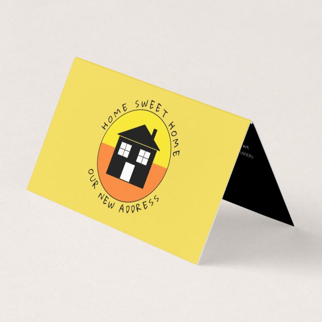 Citrus House Logo, Change of Address Card (Front)