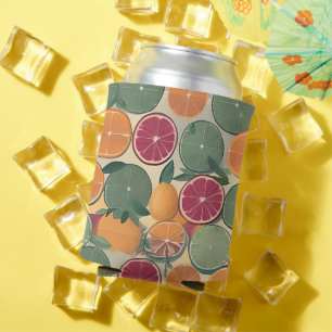 Citrus in muted tones  can cooler