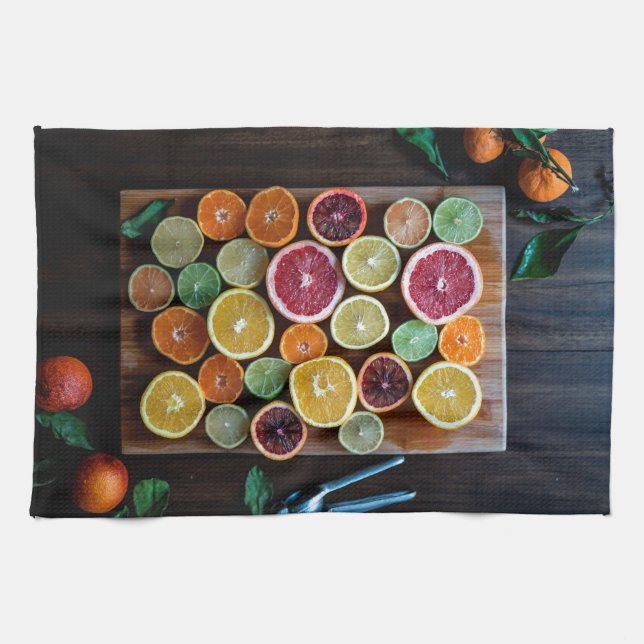 citrus kitchen towel (Horizontal)