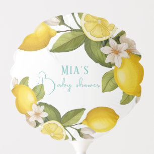 citrus lemon Baby shower  Balloon