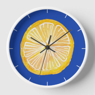 Citrus Lemon Clock