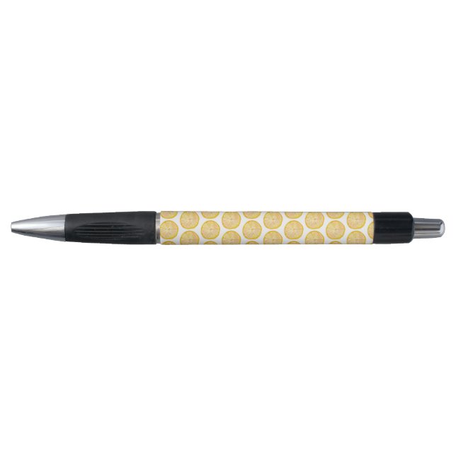 Citrus Lemon pattern Pen (Front)