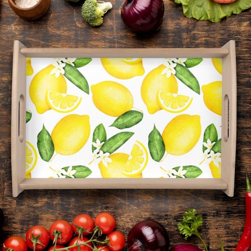 Citrus Lemon Serving Tray