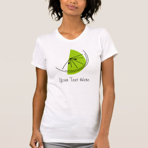 Citrus Lime 'Your Text' Ladies' t-shirt