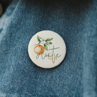 Citrus Little Cutie Baby Shower Auntie To Be