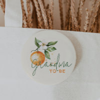 Citrus Little Cutie Baby Shower Grandma To Be
