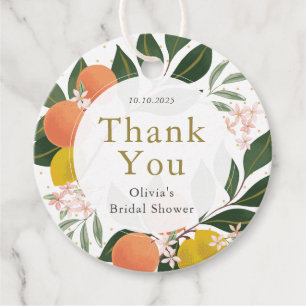 Citrus Main Squeeze Thank You Tag