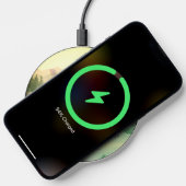 Citrus Mountain Reflection feathers JUST BREATHE Wireless Charger (Phone)