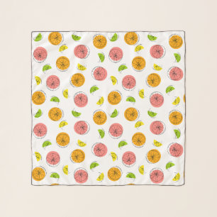 Citrus Multi chiffon scarf